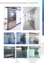 Automatic sliding doors, sealed hermetically or simply in Steel INOX - 4