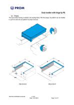 Dock leveller with hinge lip PS - 13