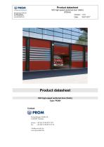 Product datasheet - ISO high-speed sectional door (Helix) (PDAH)-1