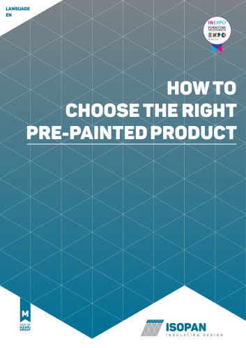 ISOPAN_-_HOW_TO_CHOOSE_THE_RIGHT_PRE-PAINTED_PRODUCT