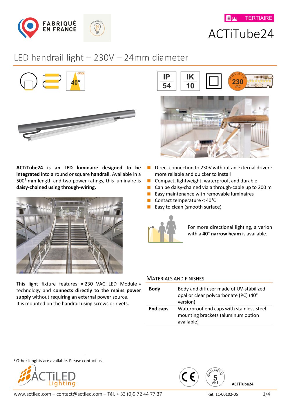 ACTiTube24  - ACTiLED Lighting