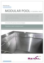 Modular pool in stainless steel-1