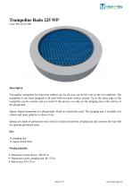Trampoline Rado 225 WP-1