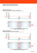 Sliding system for concertina doors - 7