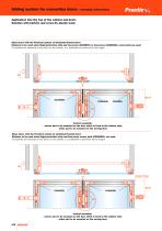 Sliding system for concertina doors - 8