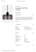 Pendant DOT 30 – Smoke - 1