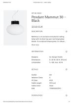 Pendant Mammut 30 – Black - 1