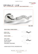 MANIGLIE  - DOOR HANDLES 3D LASER TECHNOLOGY design Made in Italy - 13