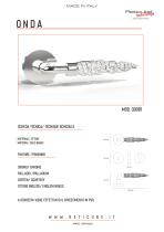 MANIGLIE  - DOOR HANDLES 3D LASER TECHNOLOGY design Made in Italy - 7