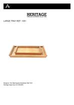 LARGE TRAY REF. 1051 - 1