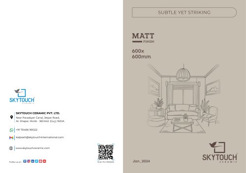 MATT FINISH