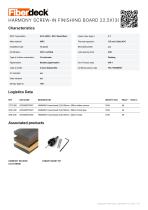 Harmony Screw-in finishing board 22,5x138mm-2