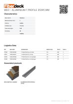 WEO - Aluminium F Profile 35x45 mm-2