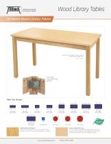 LB Series Wood Library Tables - 1