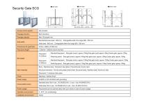 Security Gate SCG - 3