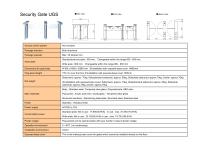 Security Gate UGS-3