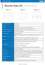 Security Gates Product Information with QR code-10
