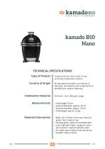 Data sheet kamado B10 Nano - 1