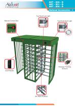 FULL HEIGHT TURNSTILE AKT - 200-D AKT - 201-D AKT - 202-D-3