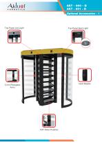 FULL HEIGHT TURNSTILE AKT - 600 AKT - 601-3