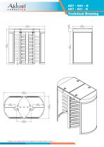FULL HEIGHT TURNSTILE AKT - 600 AKT - 601-5