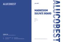 Alucobest MAGNESIUM SULFATE BOARD-1
