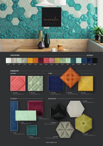 meraki BY CERAGNI | handmade look wall ceramic tiles