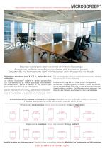 Acoustic and confinement partitions MICROSORBER® by BARRISOL® - 3