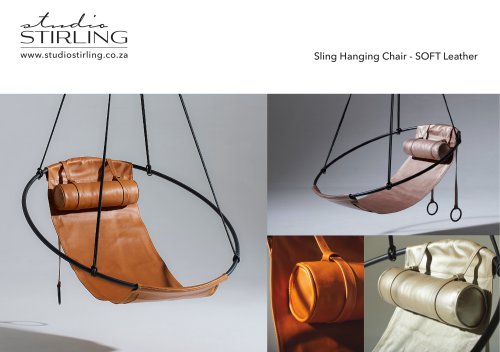 Sling Hanging Chair - SOFT Leather