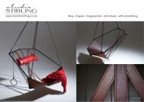 Sling Hanging Chair - THICK leather-19