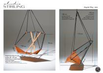 Sling Hanging Chair - THICK leather-23