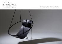 Sling Hanging Chair - THICK leather-2