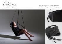 Sling Hanging Chair - THICK leather-3