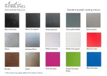 Standard powder coating colours-1
