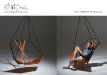 Studio Stirling Angular Sling Hanging Chair - 3