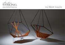 Studio Stirling Angular Sling Hanging Chair - 4