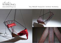 Studio Stirling Angular Sling Hanging Chair - 6