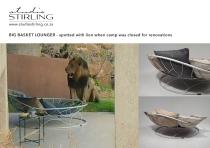 Studio Stirling BIG BASKET hanging chair/lounger-10