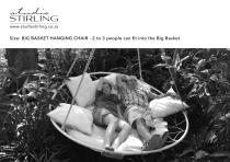Studio Stirling BIG BASKET hanging chair/lounger-12
