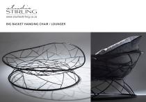 Studio Stirling BIG BASKET hanging chair/lounger-6