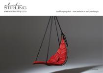 Studio Stirling LEAF hanging chair/lounger-12