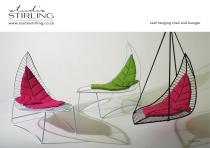 Studio Stirling LEAF hanging chair/lounger-7