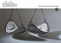 Studio Stirling MELON Hammock Hanging Chair Lounger - 1