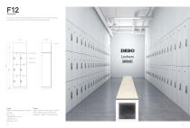 DEBO HPL Gym Locker and Bench-5