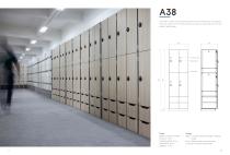 DEBO HPL Gym Locker and Bench-6
