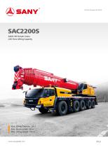 All-terrain Crane-SAC2200S - 1