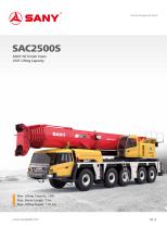 All-terrain Crane-SAC2500S - 1