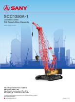 Crawler crane-SCC1350A-1 - 1