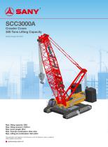 Crawler crane-SCC3000A - 1