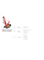 Crawler crane-SCC3000A - 2